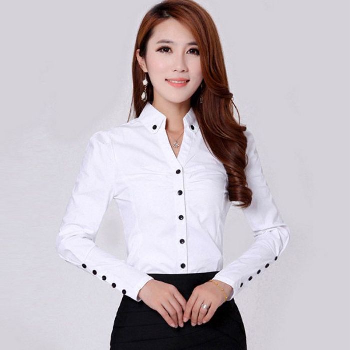 Formal dress shirt women