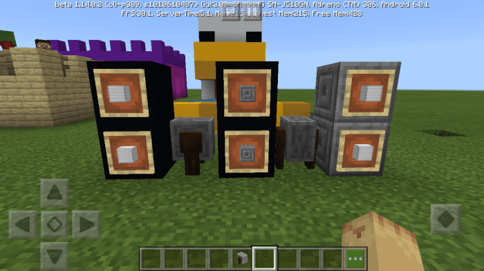 How to make a speaker decoration in minecraft