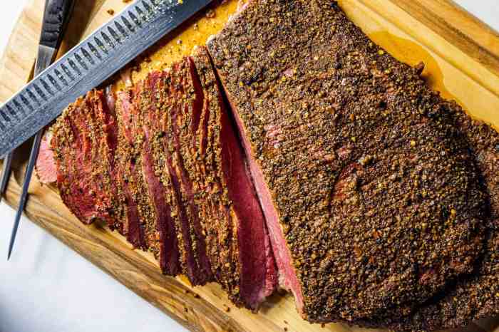 How to cook pastrami style beef brisket