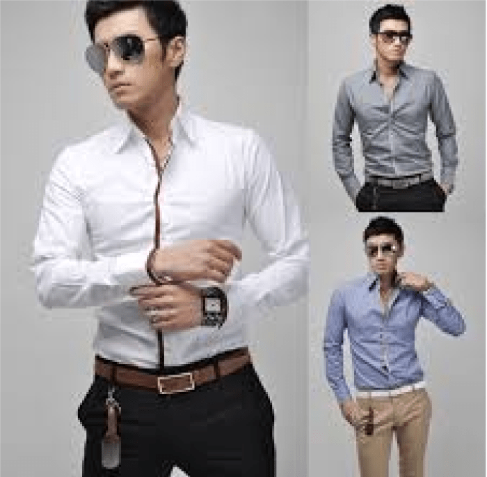 New men's dress shirt styles