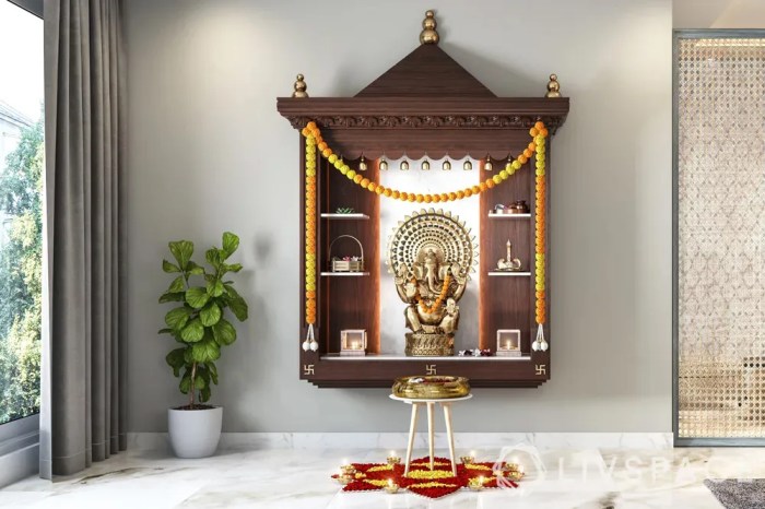 How to make temple decoration