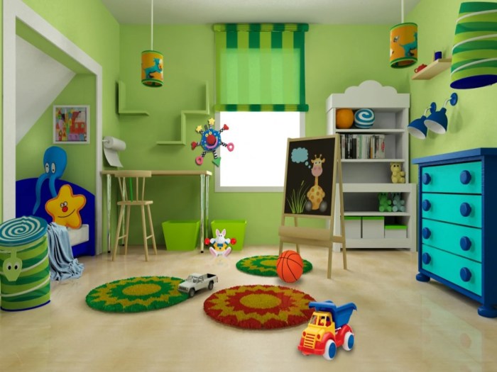 How to decorate a toddler room