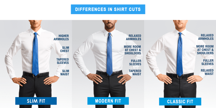 Slim dress shirt mens